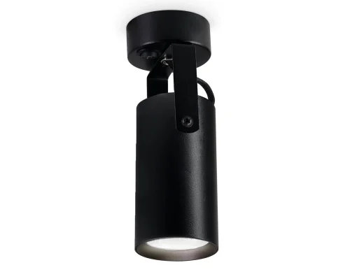 Спот с 1 лампой TA1303 Ambrella light чёрный GU10 в стиле хай-тек минимализм  фото 2
